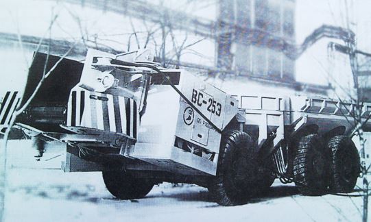 Самоходный вагон ВС-25Э. Выпуск 1990-1991 гг.