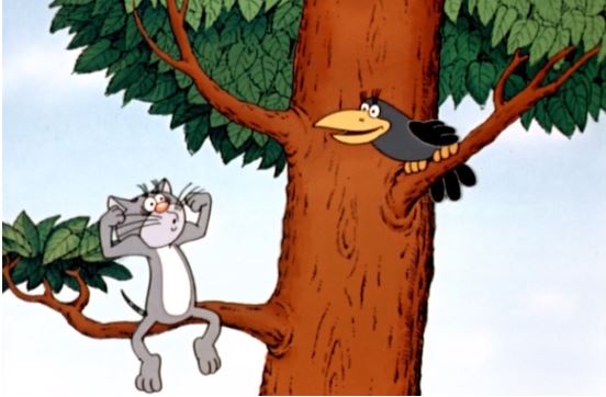 Кадр из мультфильма "Котёнок с улицы Лизюкова"