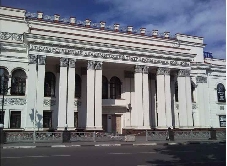 Здание воронежского драматического театра
