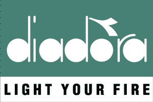 Рис.4. Торговая марка Diadora, выполненная в композиции со слоганом.