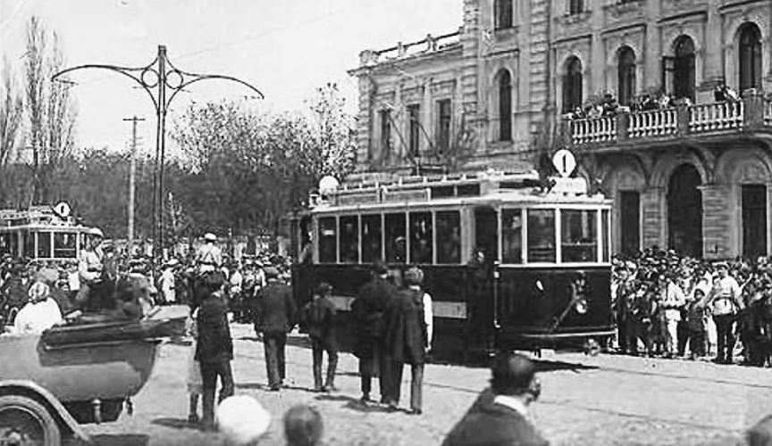 Пуск воронежского трамвая. 16 мая 1926 г.