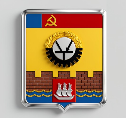 Сувенирный герб Воронежа.