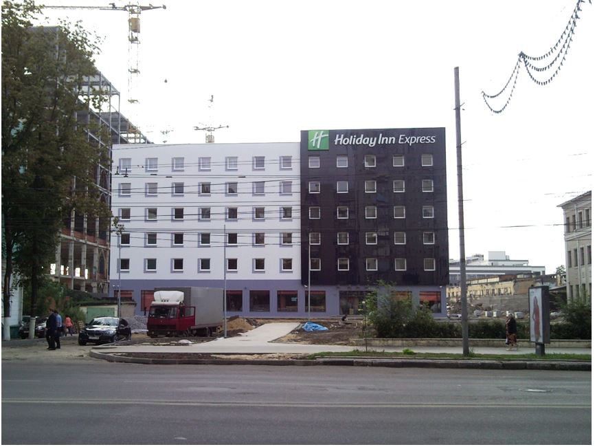 Holiday Inn Express к осени 2014.