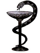 Рис.5.2. Чаша со змеей как символ медицины