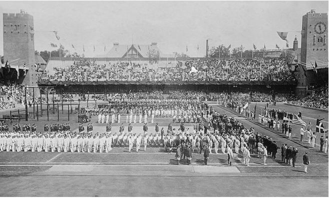 Стокгольмский Олимпийский стадион. 1912.