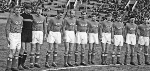 Сборная СССР по футболу. 1958 г. Фото: ТАСС
